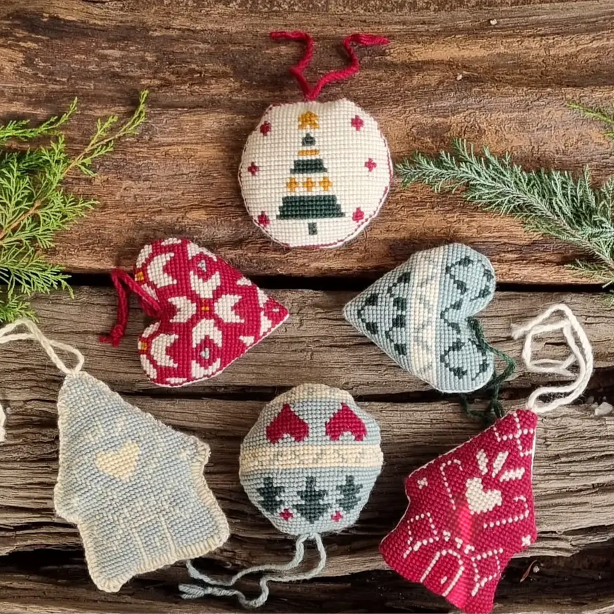 Pack 6 Kit Adornos Navidad