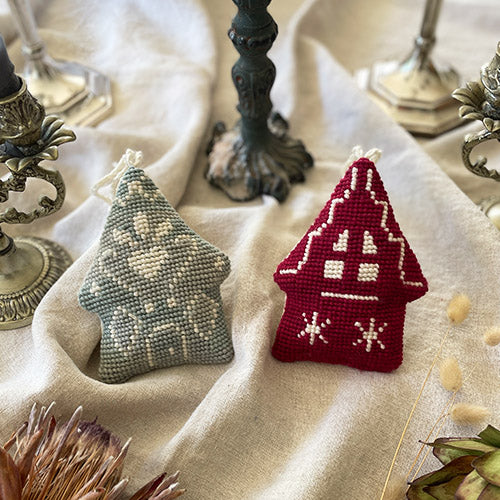 Kit adornos Casitas Navidad