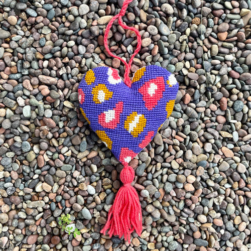 Kit Colgante Corazón Print Mora