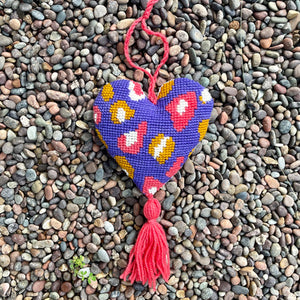 Kit Colgante Corazón Print Mora