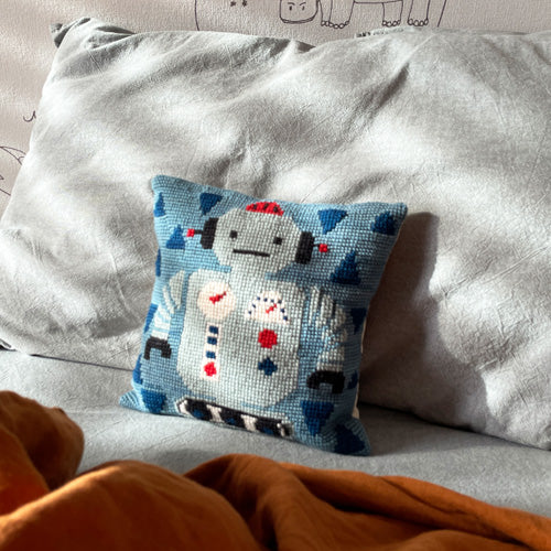 Kit punto cruz Robot