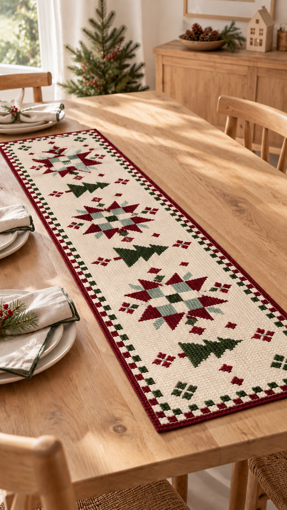 Kit Camoino de Mesa Navidad